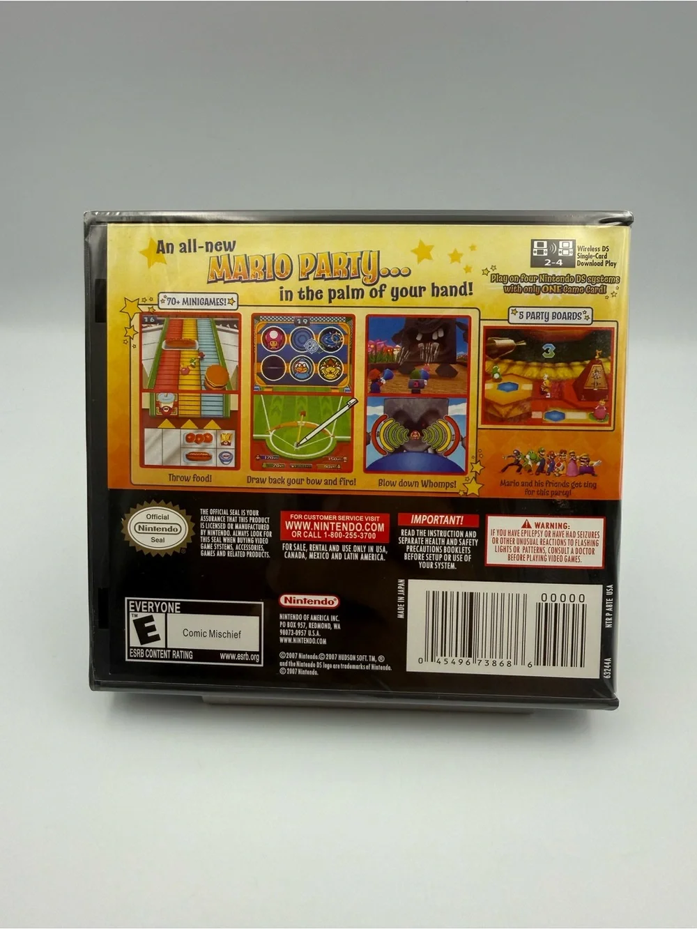 Mario Party DS Nintendo DS USA Version